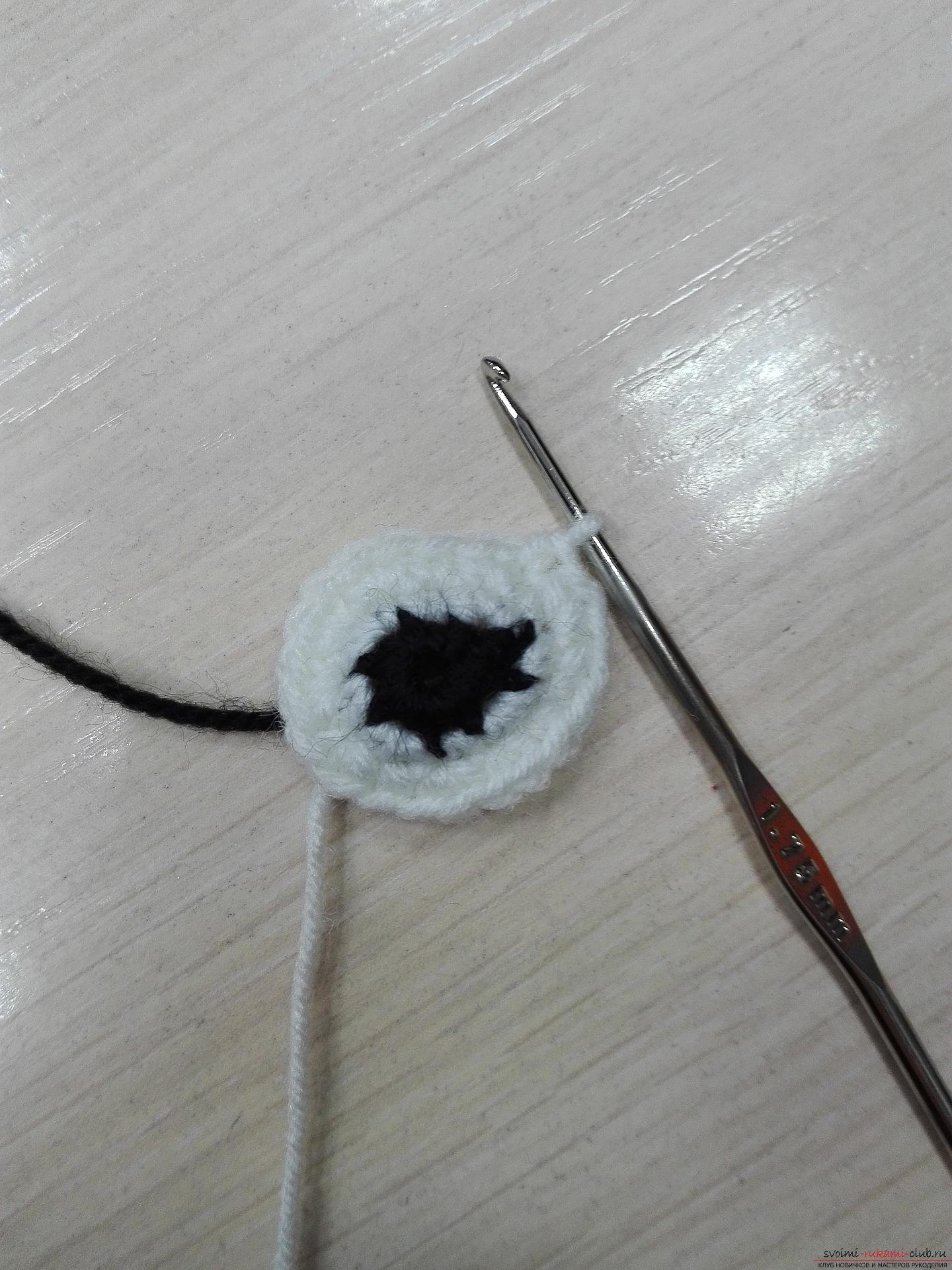 This master class with a detailed description will tell you how to tie a bear crochet .. Photo # 8