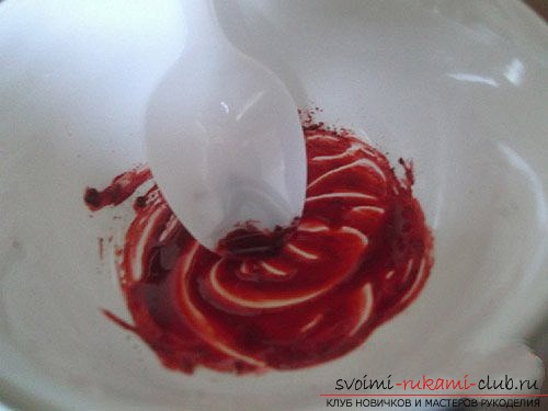 We make a soap-rose with our own hands. Photo №4