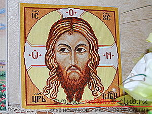 Szyjemy ikony haftu Zbawiciela i Najświętszej Maryi Panny dla początkujących. Zdjęcie №6