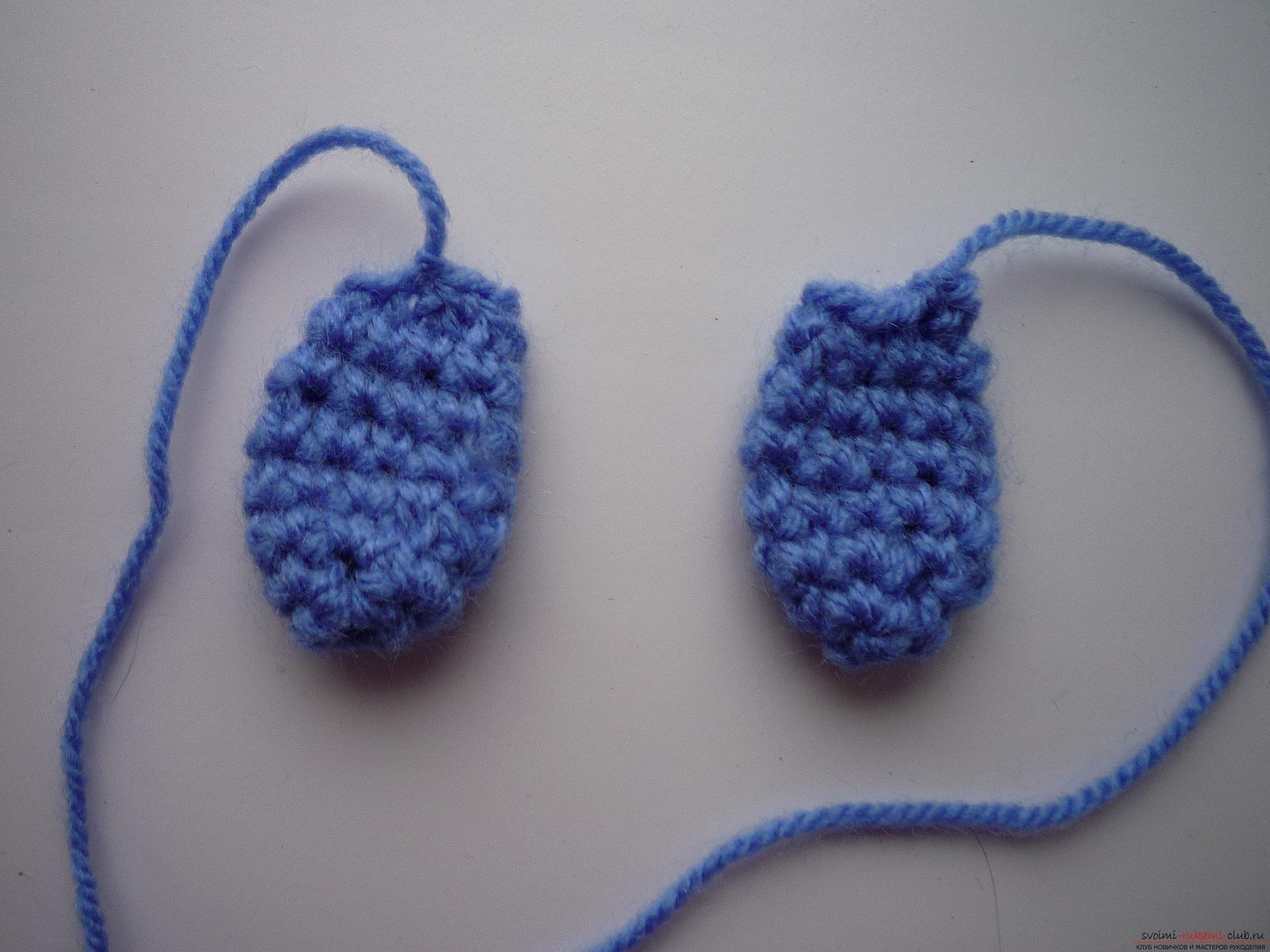 A detailed master-class will teach how to crochet a toy - an amenity in the amigurumi style. Picture №10