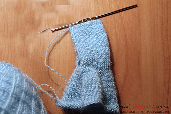 We learn to knit an Amigurumi crochet hook with a photo and a detailed description. Photo number 20