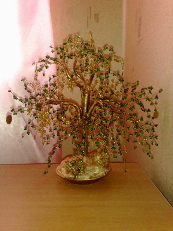 money tree with your own hands, gift idea 