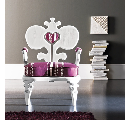 Designová židle mon amour