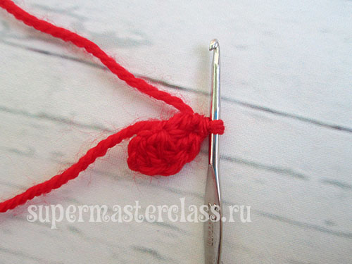 Crochet, baby handbag: MK with a description