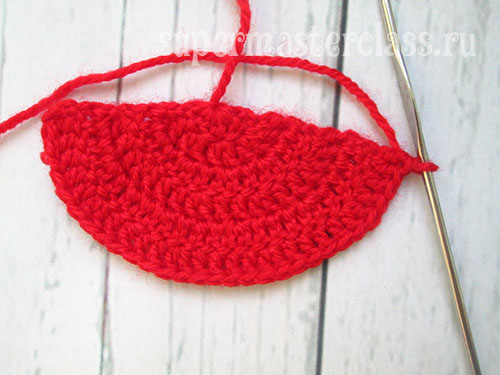 Crochet baby bags: photo scheme