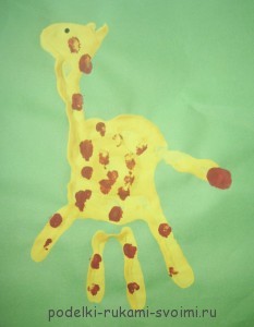 الحرف اليدوية للأطفال. ما يمكن عمله من بصمات الأصابع