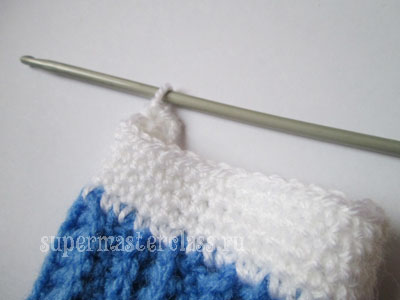 How to crochet baby mittens