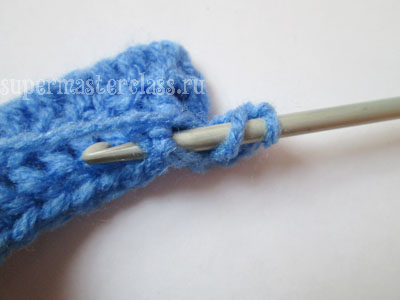 How to crochet baby mittens