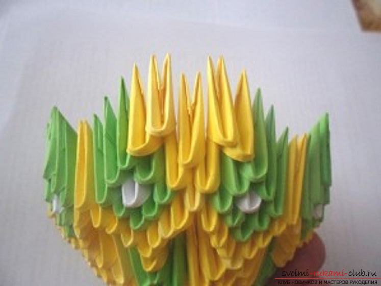 Modular origami vase. Photo №8