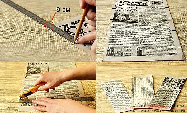 Тъкане от вестниците със собствените си ръце, как да тъкат продукти от езерни тръби, кошница от тръби за вестници със собствени ръце.