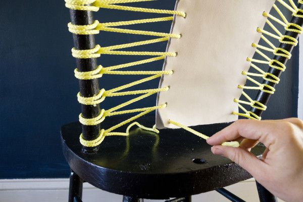 restoration of the Viennese chair with your hands