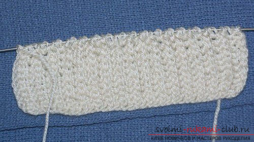 Vzory pletení pro anglické gumové pásky jsou zdarma. Foto č.1
