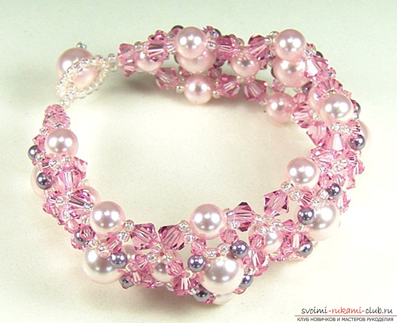 Schemes for bracelets from beads .. Picture №1