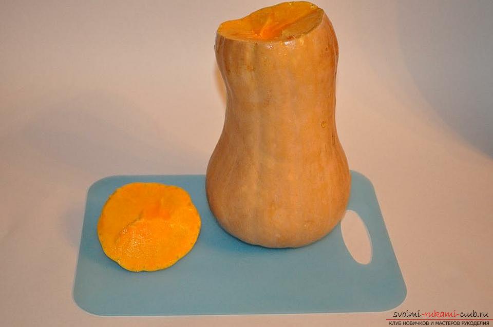 How to make a lamp from a pumpkin with their own hands .. Photo # 2
