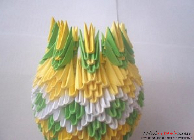 Modular origami vase. Photo Number 22