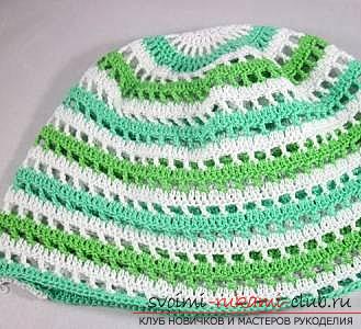 Tips and advice on knitting crochet crochet and a step-by-step master class on knitting hats for a boy .. Photo # 11
