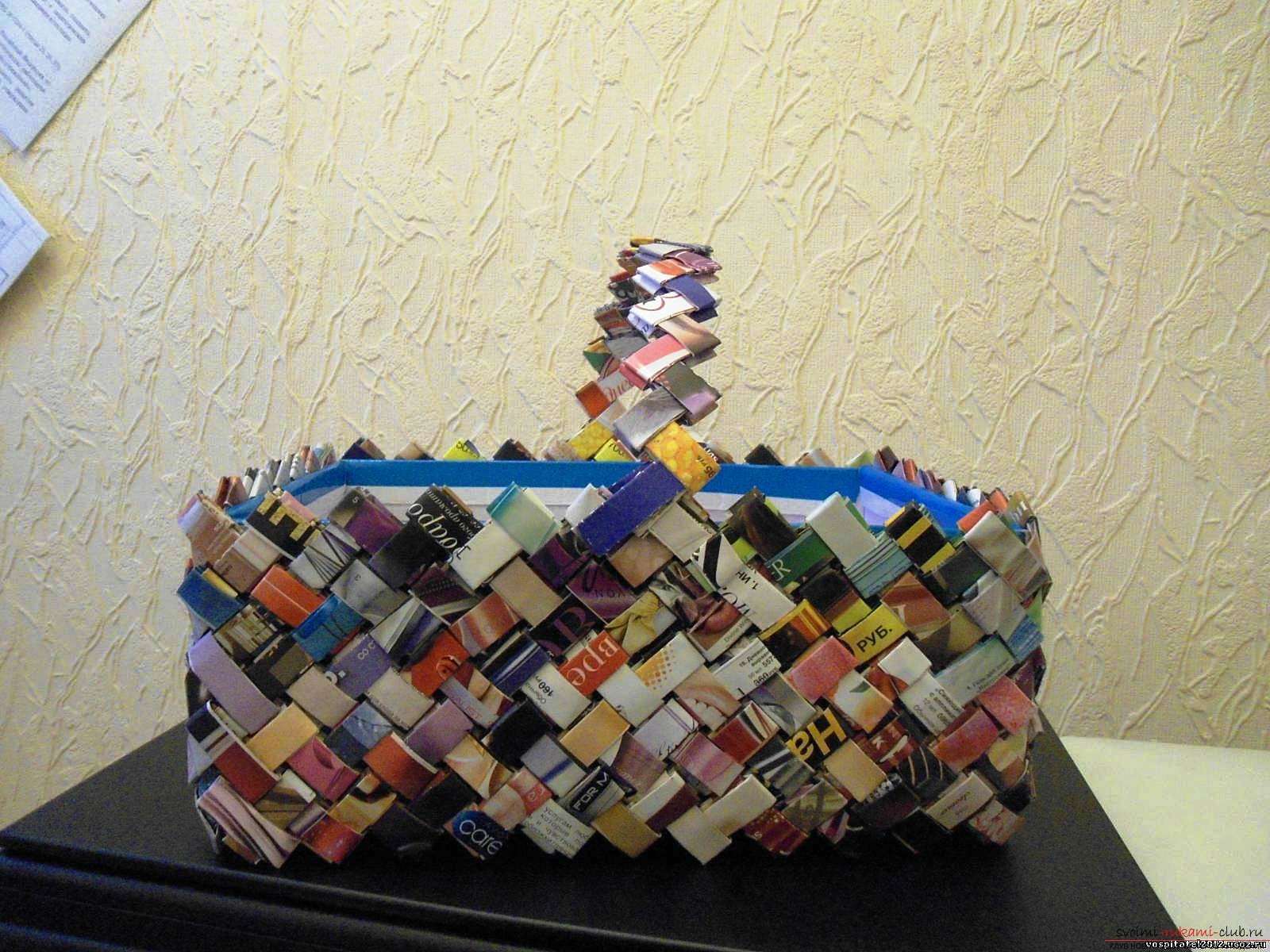 cheerful crafts from the wrappers themselves. Photo №4