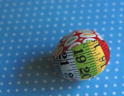 Ready-made easter egg from cloth