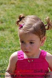 Children's hairstyles with their own hands, which can be performed in a hurry with photo and description .. Photo # 2