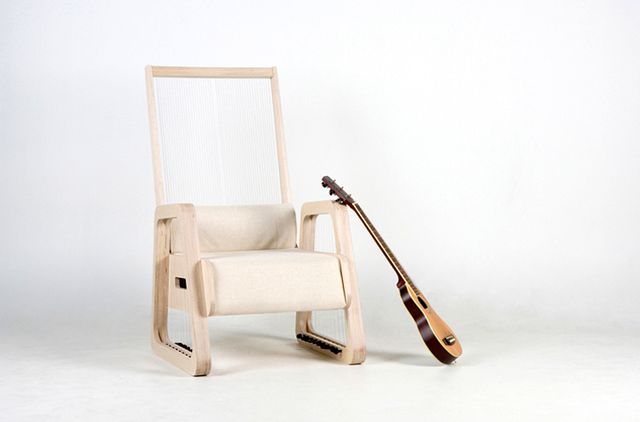 strunné hudební židli echoism