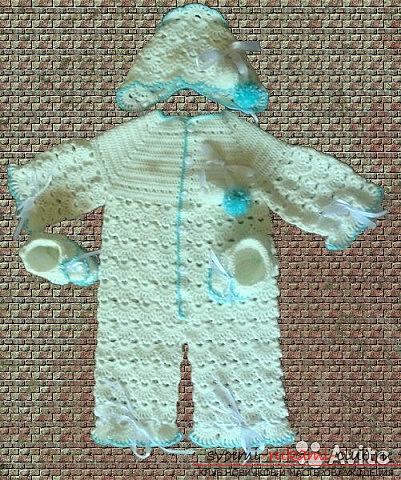 Crochet-shaped things for baby. Photo №1