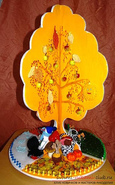 How to make a wonder-tree of the seasons. Photo Number 9