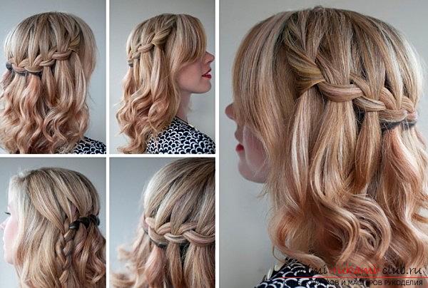 Lessons on the execution of fashionable in 2016 hairstyles on medium hair with their own hands. Photo №7