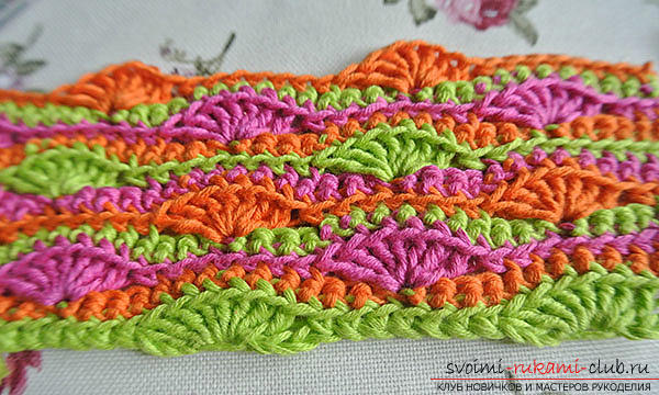 Crochet shell pattern and pattern - description of the pattern for sewing clothes, schemes for work. Photo №1
