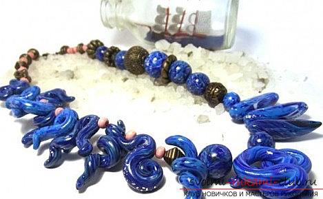 Pearl bead from polymer clay own hands - a master class. Photo №7