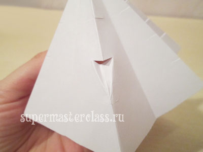 Master class: how to make a Christmas tree out of paper with your own hands