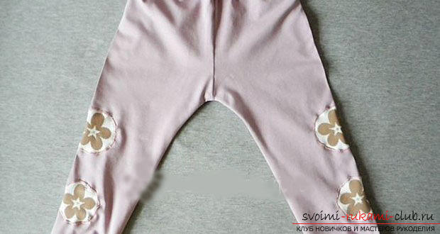 Original leggings for girls with their own hands according to the instructions. Photo №7