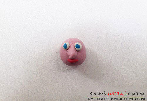 New Year's modeling of fairy-tale heroes from plasticine. Picture №10