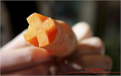 Занаяти от зеленчуци, детски занаяти със собствени ръце, занаяти от картофи със собствените си ръце, занаяти от моркови със собствени ръце, ръчно изработени занаяти от техните тикви. Снимка №10