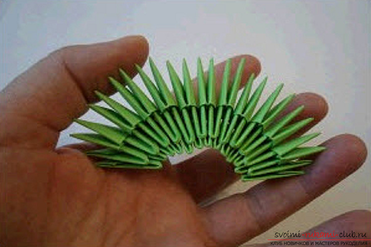 modular origami dragon. Photo №126