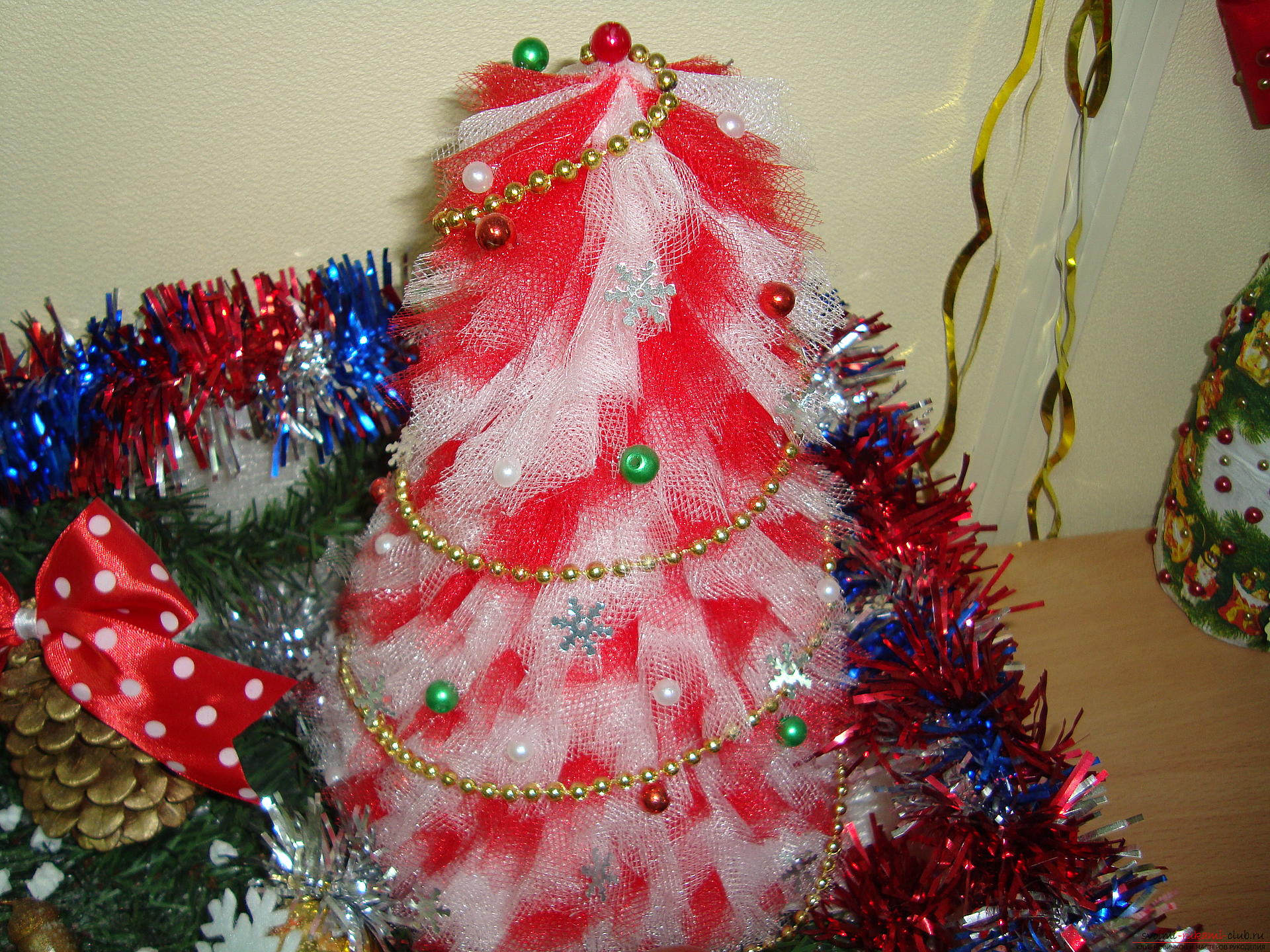 This master class is designed for those who want to learn how to make a Christmas tree .. Photo # 2