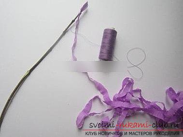 Quilling of lilac branches with own hands for a bouquet is a master class. Picture №3