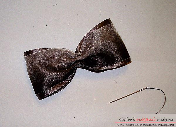 How to make neckties and a bow tie in Kansas technique, detailed master classes with step-by-step photos and process description .. Photo # 39