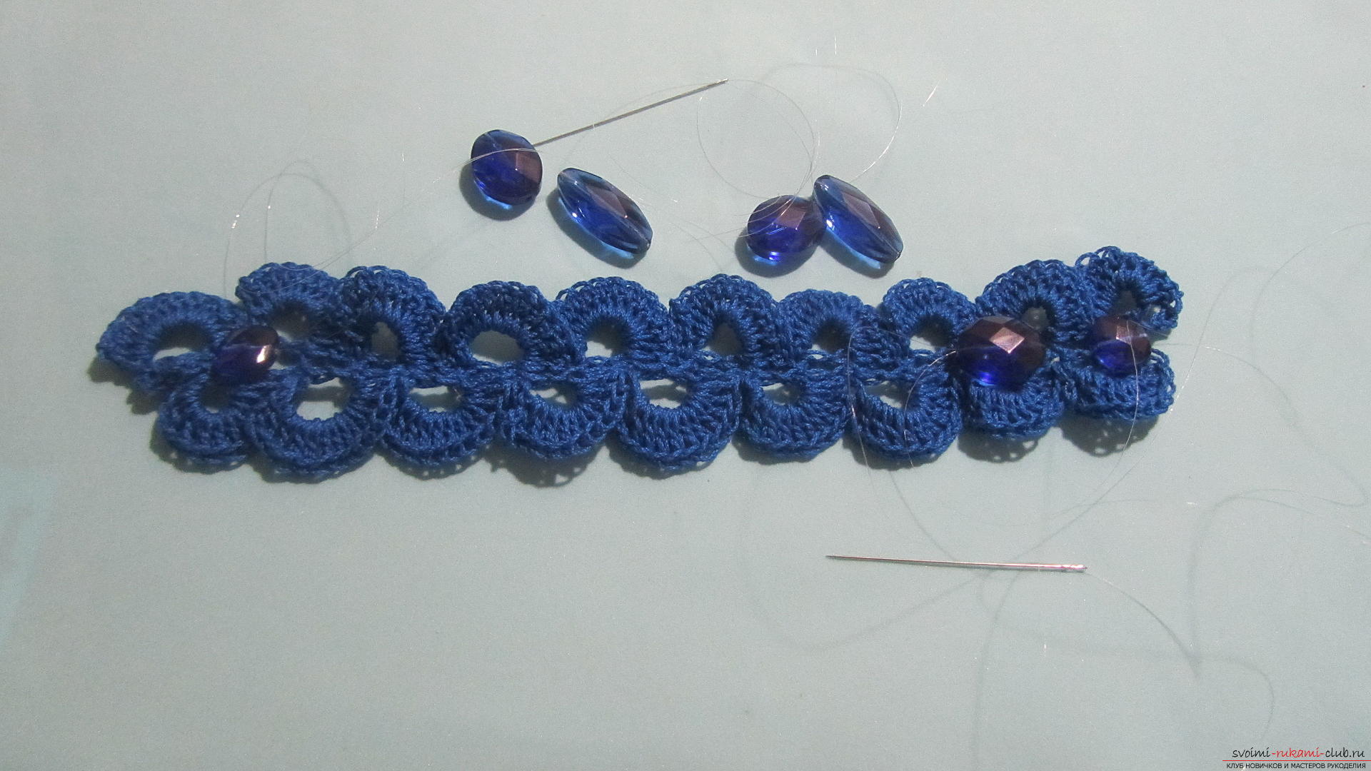 This master class will tell you how to create crochet jewelry - knitted bracelets. Photo # 23