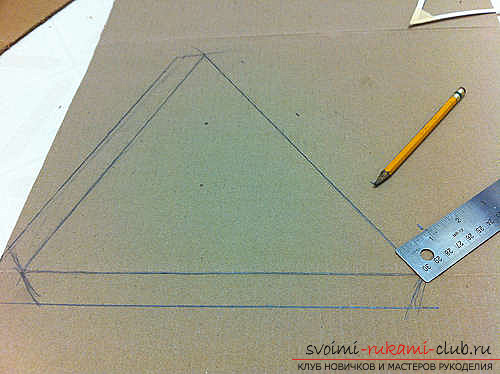 photoinstruction on creation of a small house for children from a cardboard. Photo №1