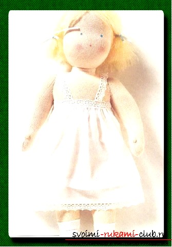 Beautiful doll made by own hands. Photo №1