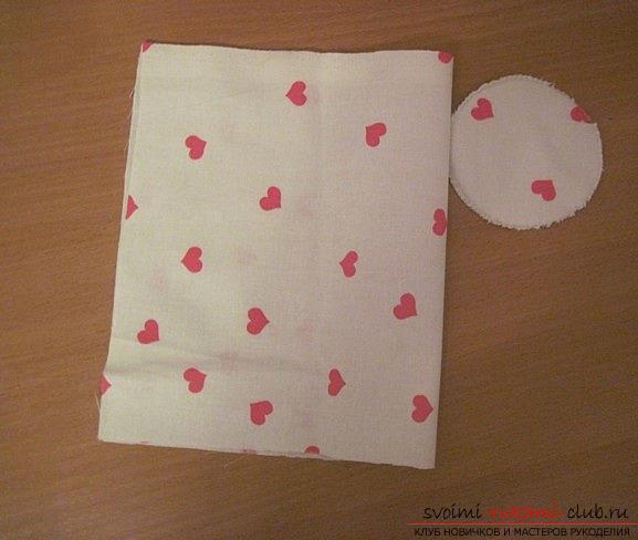 How to make an original gift to a guy by February 14, step by step creation of a fragrant sachet and bag with 10 reasons for love. Photo number 17