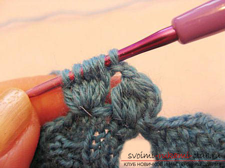 Two lessons on knitting beautiful berets with crochet for beginner needlewomen with photo and description. Picture №10
