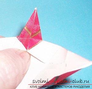 Gratis masterclasses over het maken van modulaire origami-ballen, stapsgewijze foto's en een beschrijving .. Foto №28
