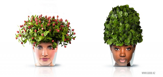 Flowerpots Facepot from Good