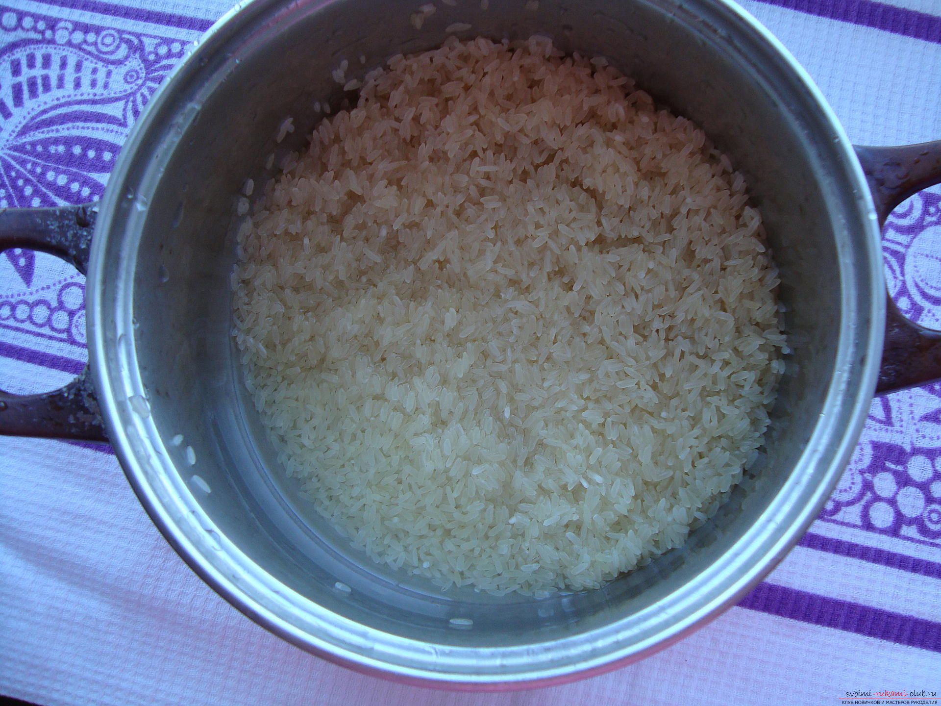 The recipe is pilaf in the multivark. Photo №7