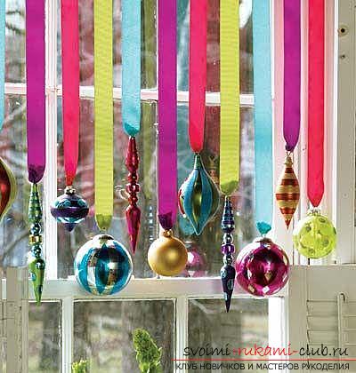Decoration for the New Year, how to decorate the New Year window yourself, ways to decorate windows for New Year's holidays, templates for decorating windows, decorating windows with PVA glue .. Photo # 9