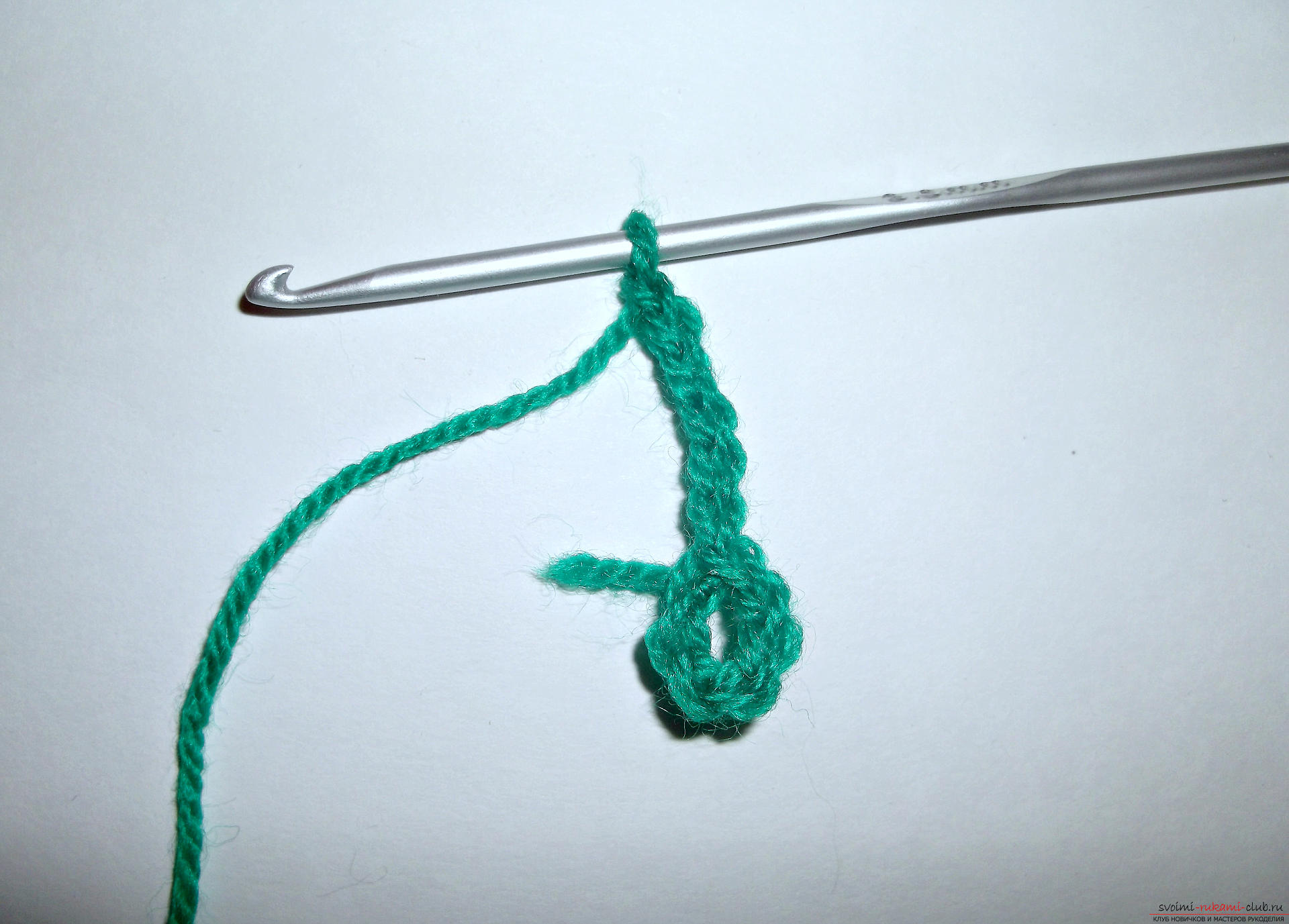 Photo to a lesson on crocheting crochet. Photo №1