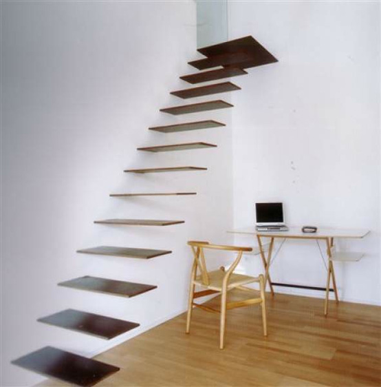 steel staircase