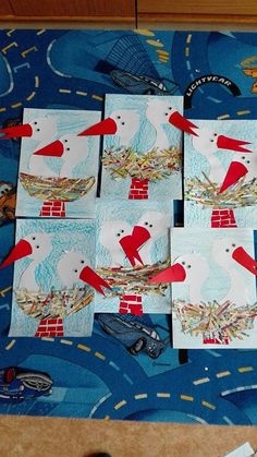 Photo ideas of children's crafts birdies from paper leaves of improvised materials with their own hands for home school and kindergarten