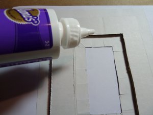 fotolijst met de hand gemaakt van karton (3)